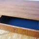Bureau danois pieds compas