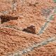 Terracotta Vintage Moroccan Rug 192 x 322 cm, Berber Handmade Wool Rug Boho
