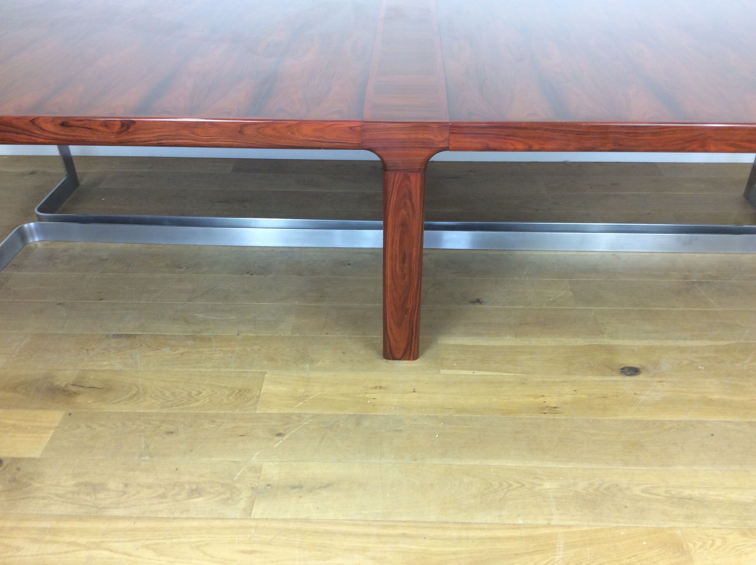 Mid century rosewood conference table