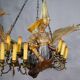 Antique lusterweibchen of a patrician lady as a mermaid ca. 1880