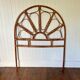 Rattan headboard 1 person