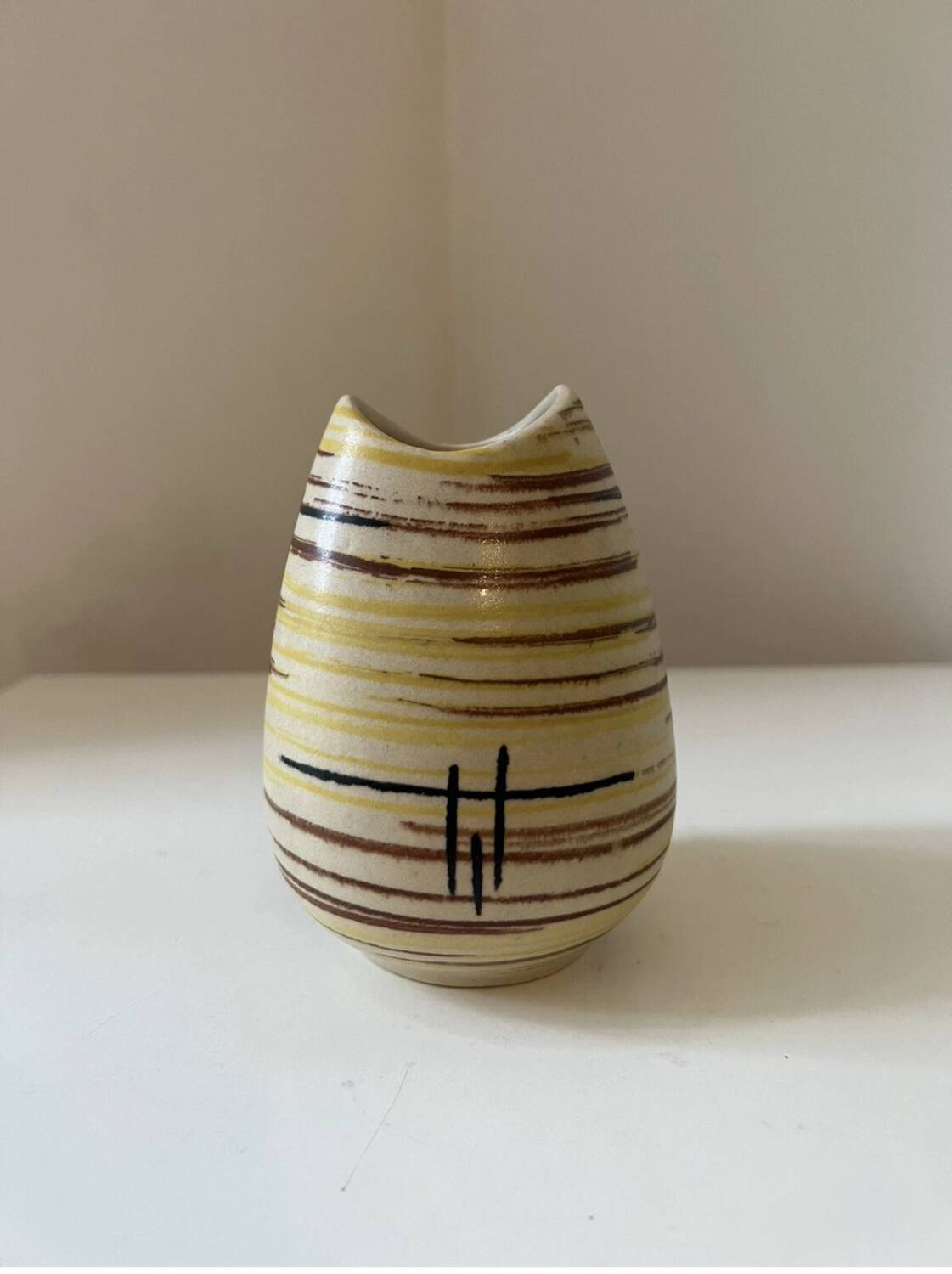 Small Vintage West Germany Vase 1970 modernist