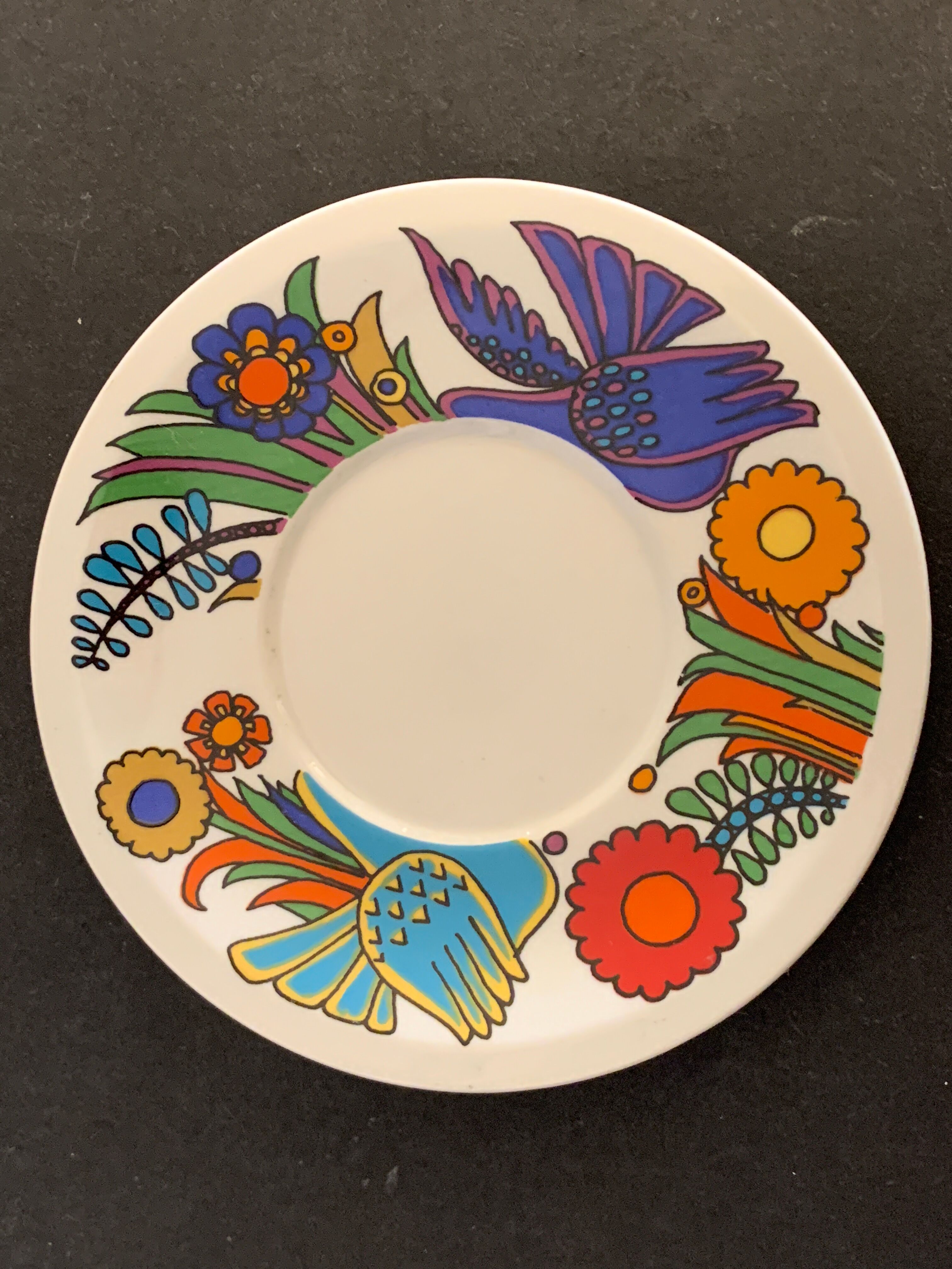 6 plates or under cups Villeroy and Boch, Acapulco model