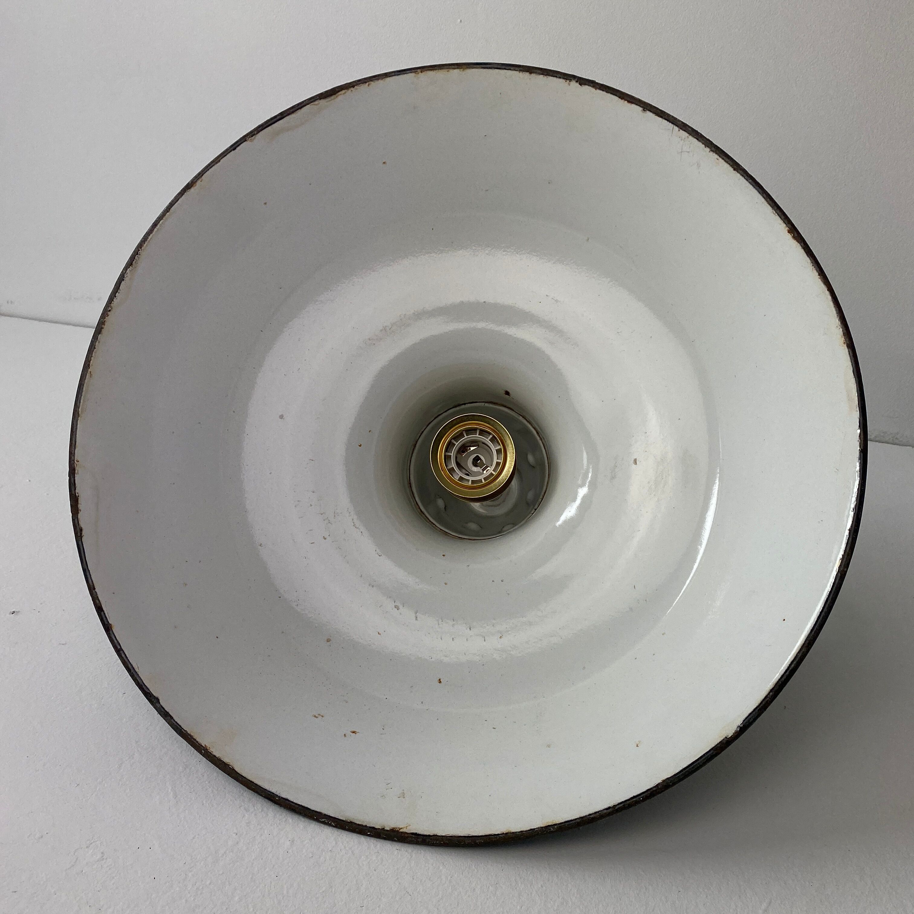 Pair of old industrial suspensions 40 cm