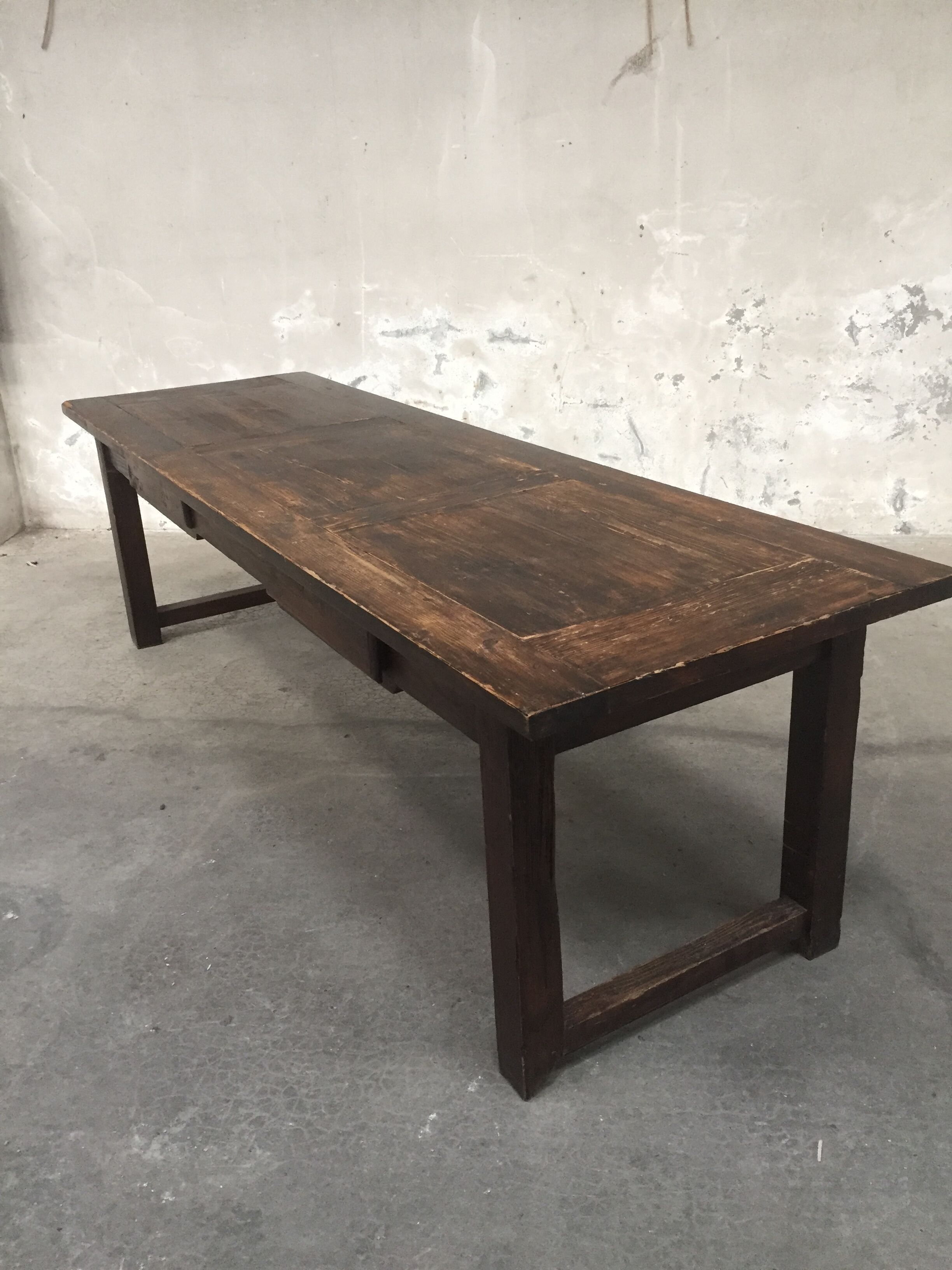Old fir farmhouse table