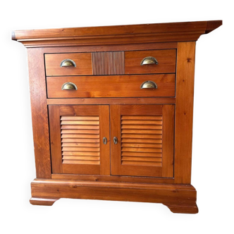 Wooden storage unit