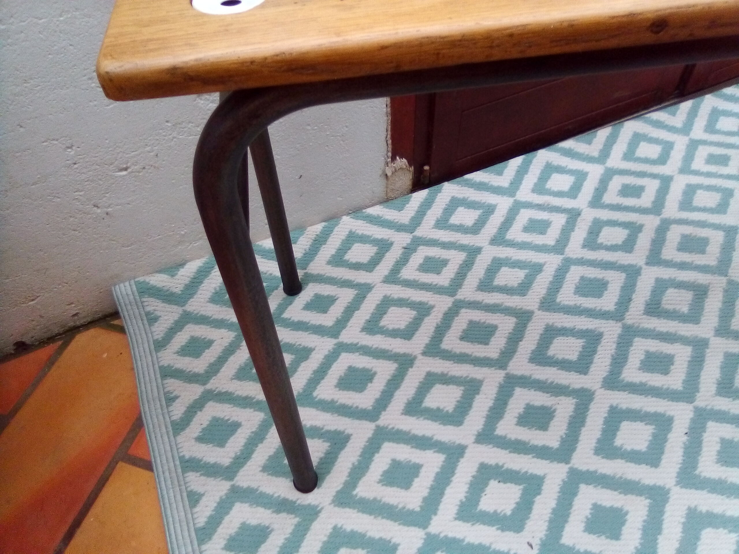 Double school boy desk