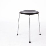 Tabouret vintage modèle 3170 d'Arne Jacobsen pour Fritz Hansen, 1950, première version