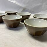 Ensemble de 6 tasses à expresso ancienne