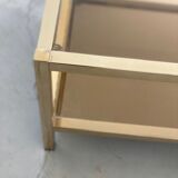 Double tray coffee table