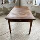 Table de ferme XIXème chêne 270cm avec allonges
