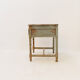 Side table with 2 drawers in patinated wood - 20th century