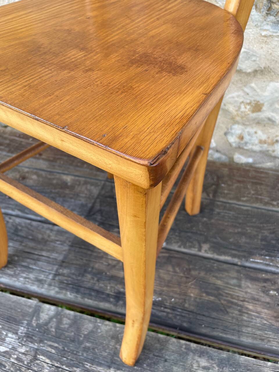 Pair of bistro chairs circa 50s/60s