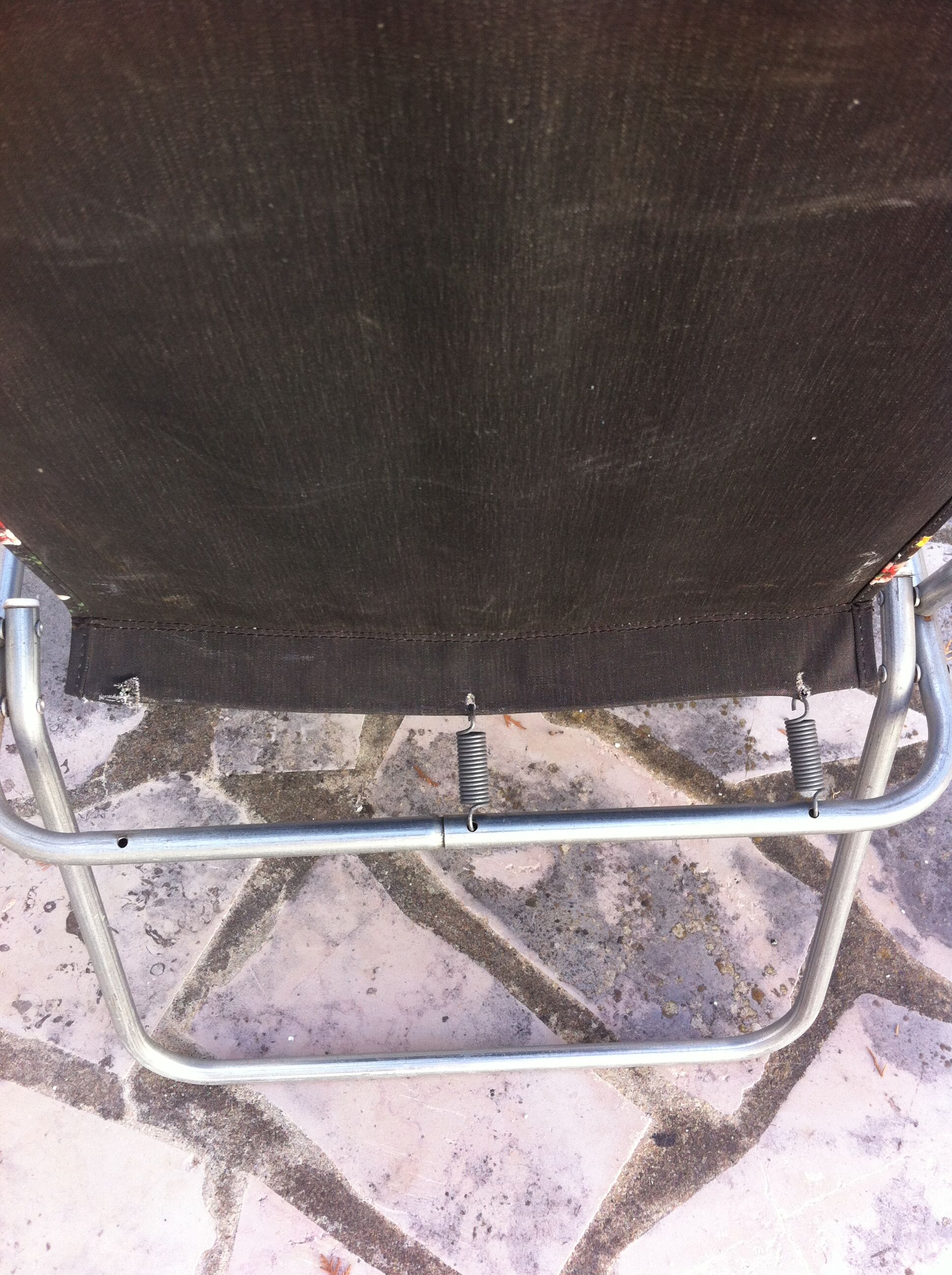 Lot 2 vintage camping chairs