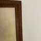 Watercolor in its wooden frame
