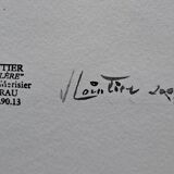 2 signed and authentic watercolors by Josette LOINTIER