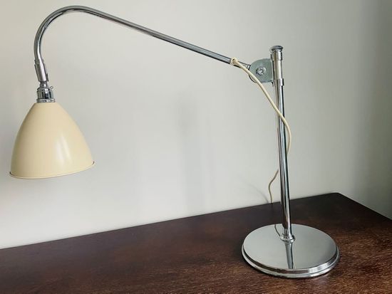 Lampe de bureau vintage Bl1 - Best & Lloyd. Robert Dudley Meilleur Tafellamp