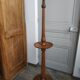 Wooden floor lamp