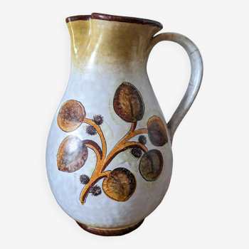 Ceramic pitcher from italy