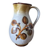 Ceramic pitcher from italy
