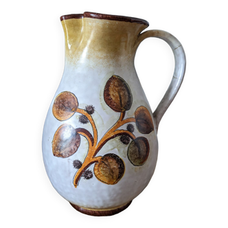 Ceramic pitcher from italy