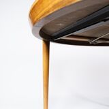 Dining table in rosewood of danish design from the 1960s.