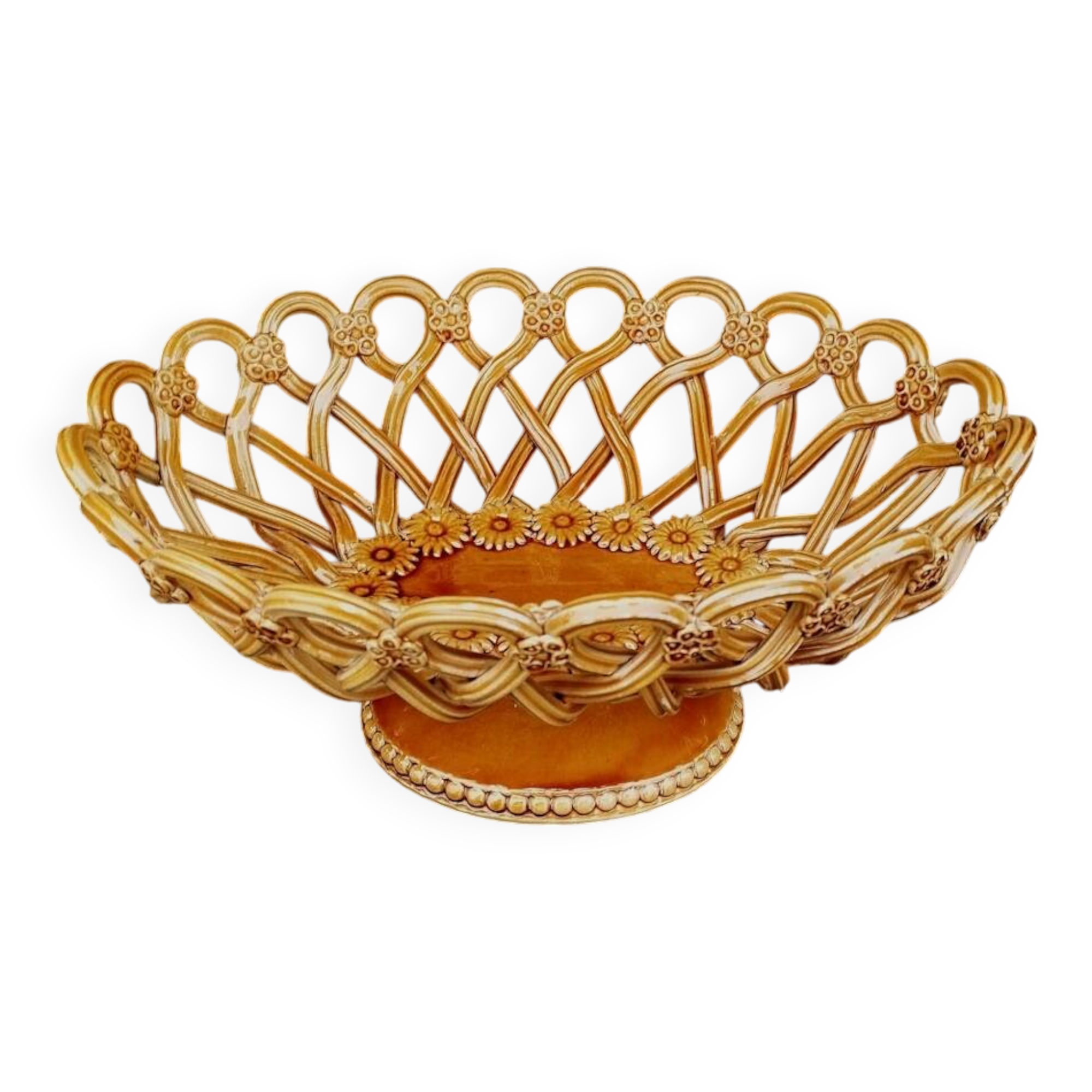 Pichon ceramic fruit basket