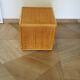 Woven rattan chest, wood and bamboo, 1980s