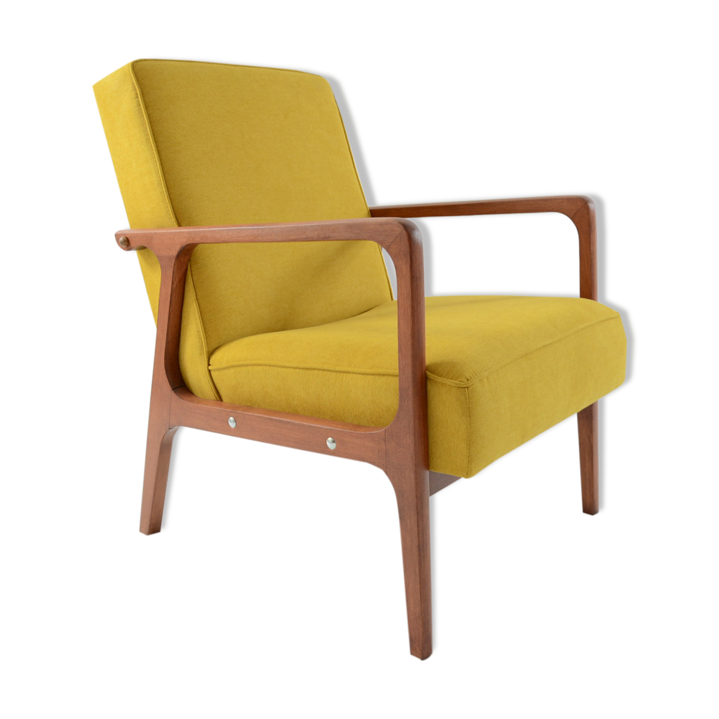 Yellow kard armchair