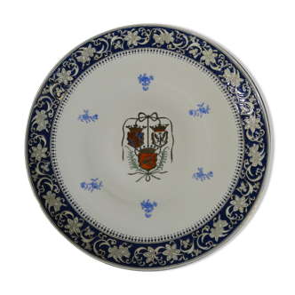 Porcelain dish Compagnie des Indes diameter 47 cm