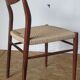 6 Lübke chairs