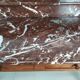 Coiffeuse marbre bordeaux