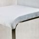 Grey Chairs on aluminium legs fully restored, Set of 4