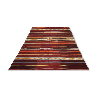 Striped kilim rug 275x172 cm