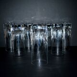 Set of 8 AVIGNON juice or whisky longdrink glasses in Saint-Louis crystal 16cm Ht