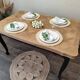 Table style regence en chene massif