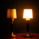 Two Hollywood Regency Lamps, Italy Massive