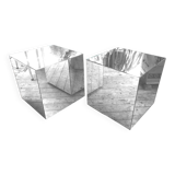 Mirror cubes vintage side tables habitat
