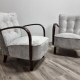 Armchairs by Jindrich Halabala for Up Závody, Set of 2