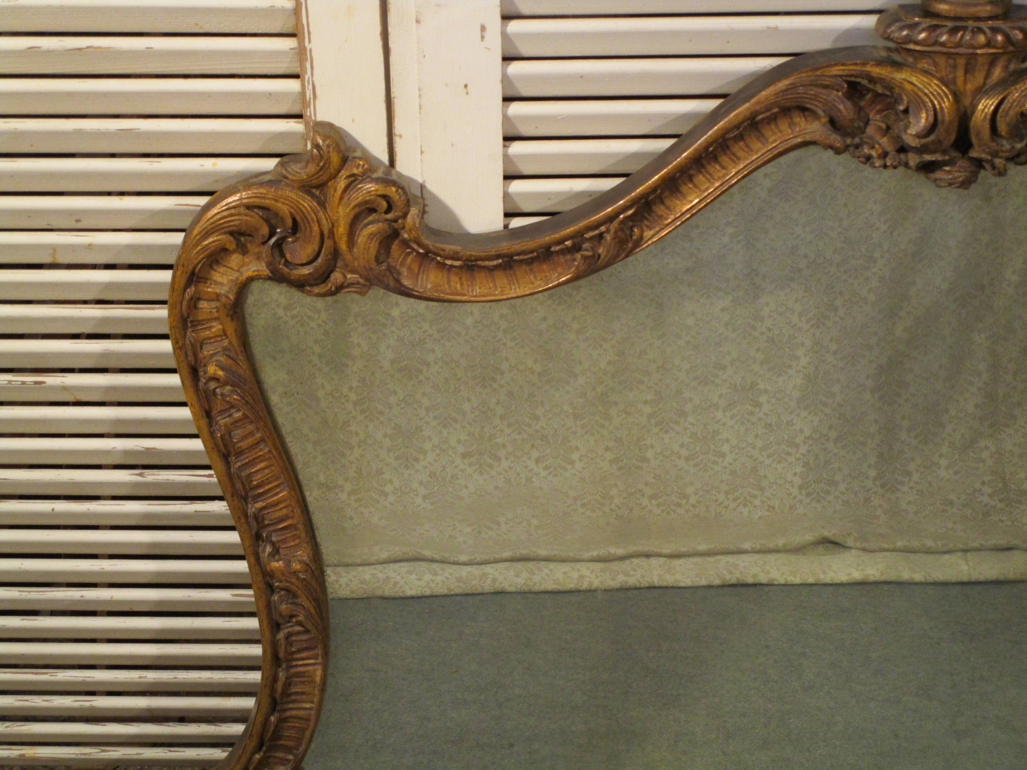 Mirror golden era woods 19eme - 122x96cm