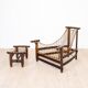 fauteuil "jacanda" et Ottomane par Jean Gillon, Brésil, 1960s