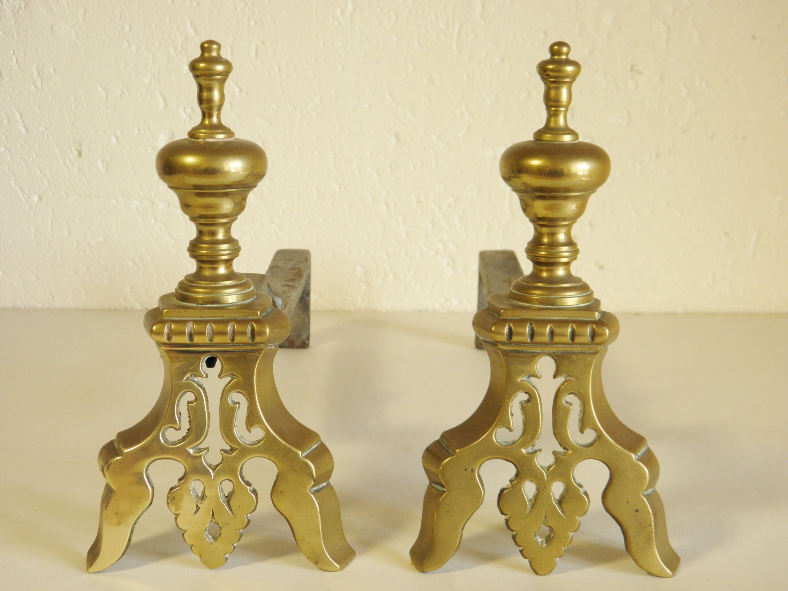 Pair of brass channels