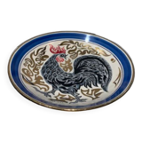 Charolles plate with rooster signed Assimyl