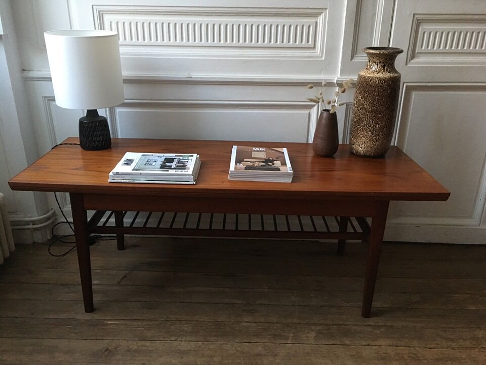 Kai Kristiansen Convertible Scandinavian Coffee Table