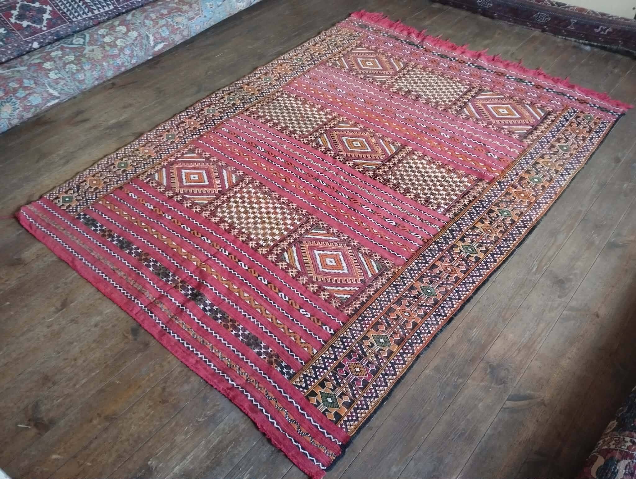 Handmade Berber Zemmour rug 229x160cm