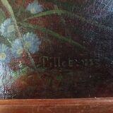 Les pâquerettes huile sur toile, paul tillet (1844-1889)