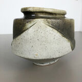 Ceramic Studio Pottery Object Vase by Bruno and Ingeborg Asshoff, Germany, 1960s