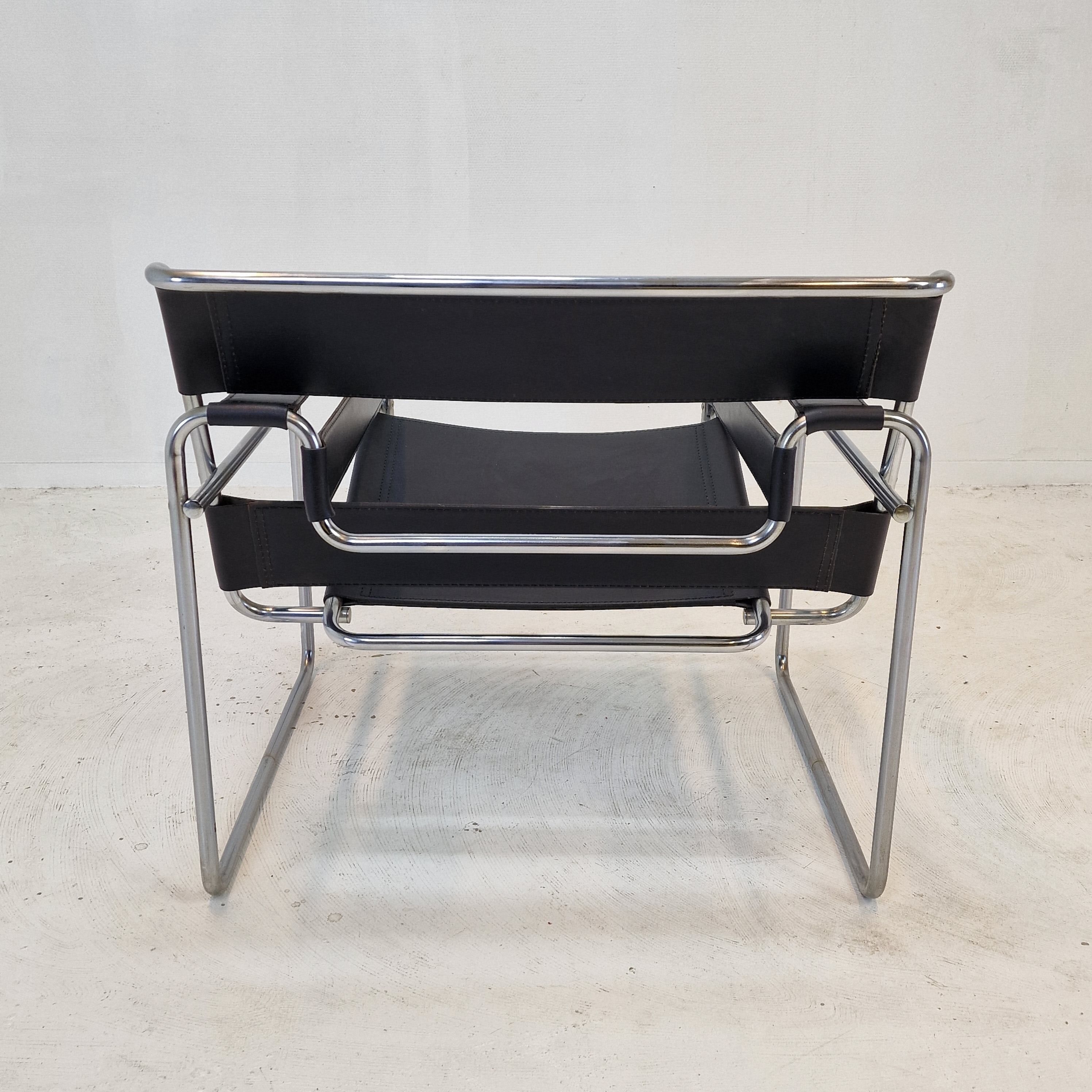 Chaise Wassily par Marcel Breuer, années 1980