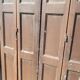 Lot shutters / doors / 4 elements solid wood patinated ep 1940 - 216cm