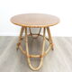 Oval table rattan